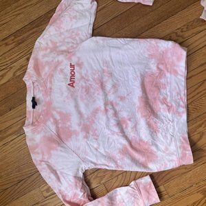 J.Crew tie-dyed sweatshirt